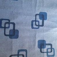 موکت آبی شسته شده خوش رنگ