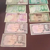 فروش چند اسکناس ایرانی وخارجی