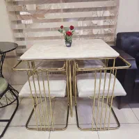 نهار خوری  استیل ۴ نفره