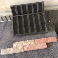 قالب سنگ مصنوعی لاستیکی و abs و بقییه متریال|مصالح و تجهیزات ساختمان|شهرکرد, |دیوار