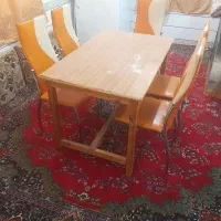 میز با ۵ صندلی