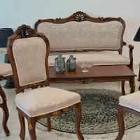 مبلمان استیل پنج گل مبل|مبلمان خانگی و میز عسلی|تهران, اختیاریه|دیوار