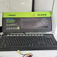 کیبورد مدل GK306W سالم سالم