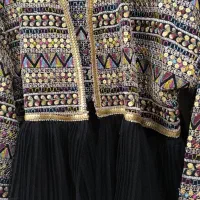 مانتو مجلسی پولک دوزی نو نو