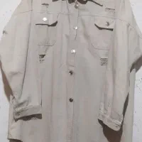 مانتو کتان جین  مناسب پاییز و زمستان|لباس|اهواز, کمپلو جنوبی|دیوار