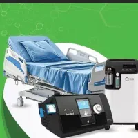 اجاره بای پپ سی پپ تخت بیمار دستگاه اکسیژن ساز