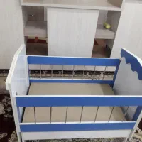 تخت و گهواره نوزاد دو حالته نو زاد