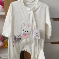 سرهمی مخمل با کلاه نو با اتیکت و کاور