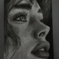 سفارش نقاشی چهره سیاهقلم