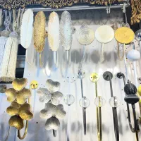 گل میخ پرده و عصایی پرده هولدر پرده|پرده، رانر، رومیزی|تهران, بازار|دیوار