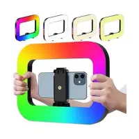 رینگ لایت کیج گیج نگهدارنده گوظی موبایل لایت دار