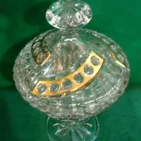 شکلات خوری بلور پایه دار|کلکسیون اشیاء عتیقه|تهران, توحید|دیوار