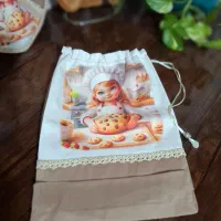 سرویس آشپزخانه دختر شیرینیپز|سفره، حوله، دستمال آشپزخانه|تهران, هاشمی|دیوار