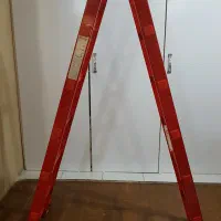 نردبان 12 پله دو تکه تاشو پولاد سای