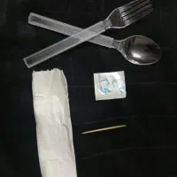 پک قاشق وچنگال ی بار مصرف