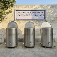 پاتیل شیرگرم کن نیمه صنعتی ۲۰۰ لیتری