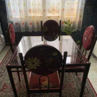 میز ناهارخوری 4نفره|میز و صندلی غذاخوری|سبزوار, پاسداران|دیوار