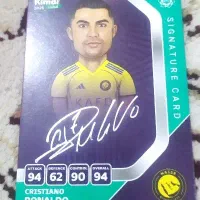 امضای رونالدو