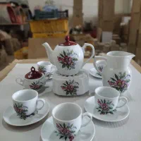 قوری چینی طرح دار