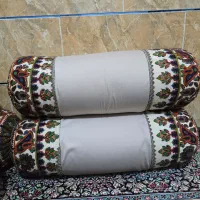 یک جفت متکا لوله ای پته بسیار زیبا