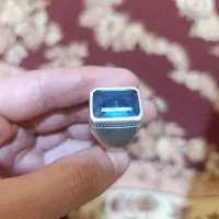 انگشتر توپاز کولکسیونی سنگین