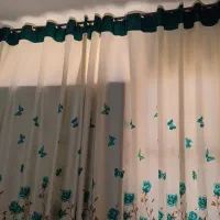پرده ساتن پانچ عرض6متری