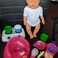 عروسک بیبی بورن جیشی با وسایل