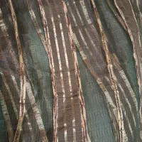 پرده و ظرف و جا شمعی نو