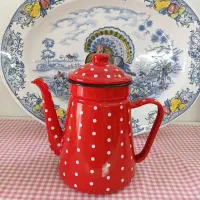 کتری خال خالی  زیبا