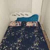 تخت خواب دو نفره|تخت و سرویس خواب|باغستان, |دیوار