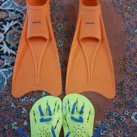کفش مخصوص شنا ( فین ) و پدل دست شنا