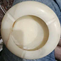 جای سیگاری سنگ خالص مرمر اصل قندون سنگی مرمر خالص