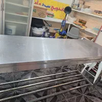 میز کار استیل ، سینک صنعتی ، آبگرمکن برقی