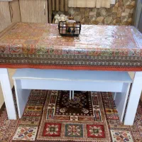میز ناهار خوری ۵ نفره مبلمان ۷ نفره