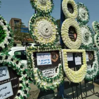 کرایه تاج گل ترحیم ختم تابلو تسلیت 200تومان|خدمات پذیرایی، مراسم|اردبیل, |دیوار