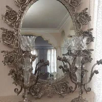 آینه و شمعدان|آینه|کرج, شهرک رازی (حصارک)|دیوار