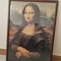تابلو پازل مونالیزا 1000تکه