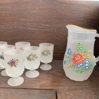 دو دست پارچ و لیوان عتیقه (ورق بزنید)