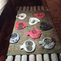 گوشواره های زیبا دست ساز