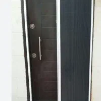 درب آلومینیوم توری پلیسه ای. دوجداره . پنجره|مصالح و تجهیزات ساختمان|یزد, |دیوار
