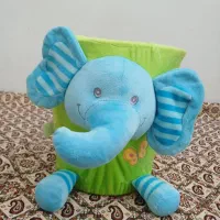ست سطل زباله و ساعت و دستمال کودک