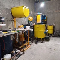 میکسر ۱ تنی و پرکن و پمپ