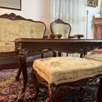مبل سلطنتی هفت نفره|مبلمان خانگی و میز عسلی|دامغان, |دیوار