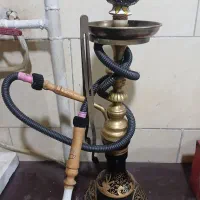 قلیان برنجی بزرگ