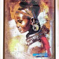 پازل دختر سیاهپوست