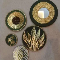 دیوارکوب سفالی لوکس|تابلو، نقاشی، عکس|قدس, شهر‌قدس|دیوار