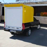 اتاق عقب آریسان وانت باربند کابین فایبرگلاس