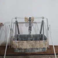 گهواره نوزاده در حد نو|اسباب و اثاث بچه|مهاباد (آذربایجان غربی), |دیوار