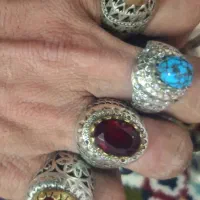 فروش ۴عددانگشترنقره لوکس سفارشی