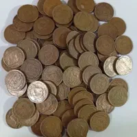 سکه ی ۵۰ریالی 100عدد|کلکسیون اشیاء عتیقه|شهرضا, |دیوار